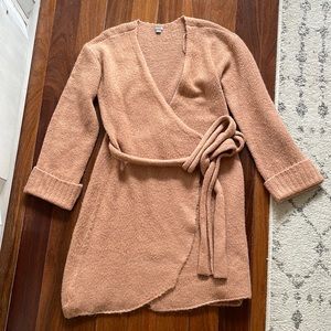 Aerie Sweater Wrap Dress